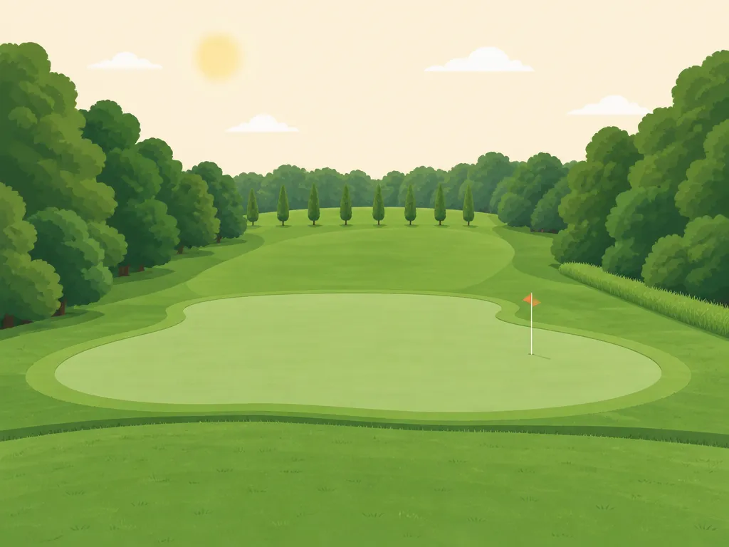 Illustration of J.C. Martin Golf Course