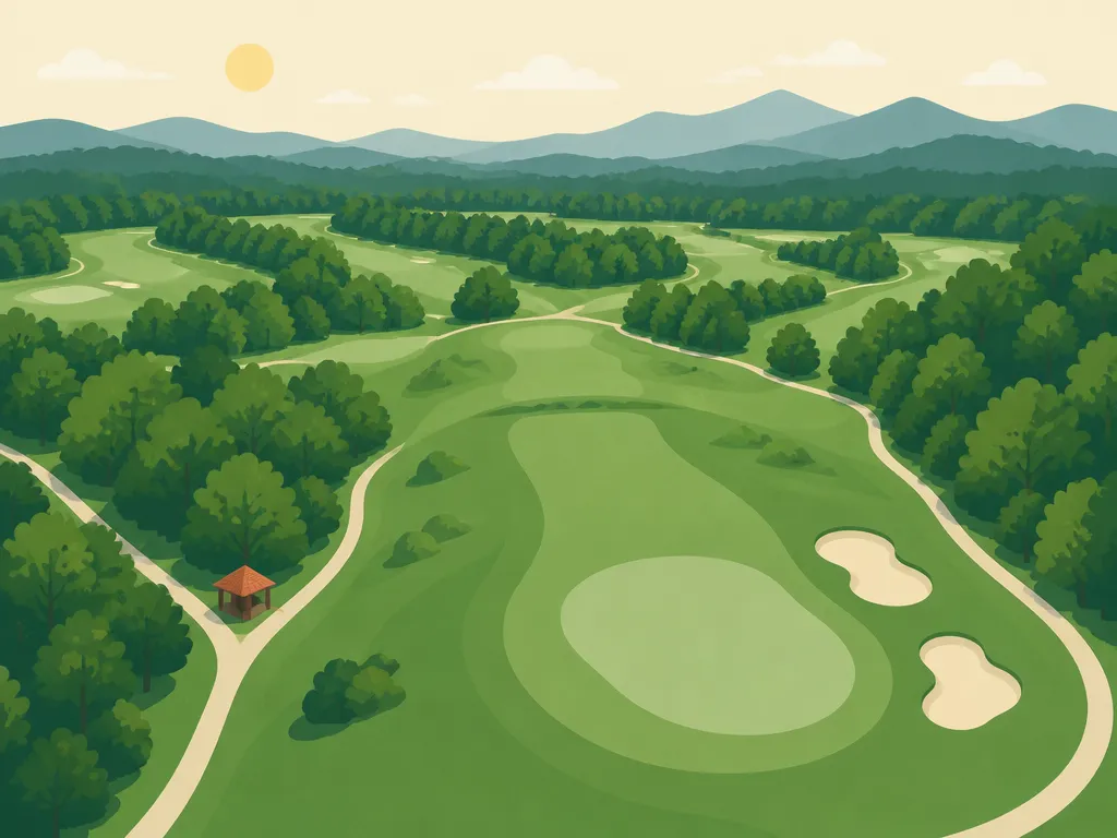 Illustration of Golf Grad Otočec