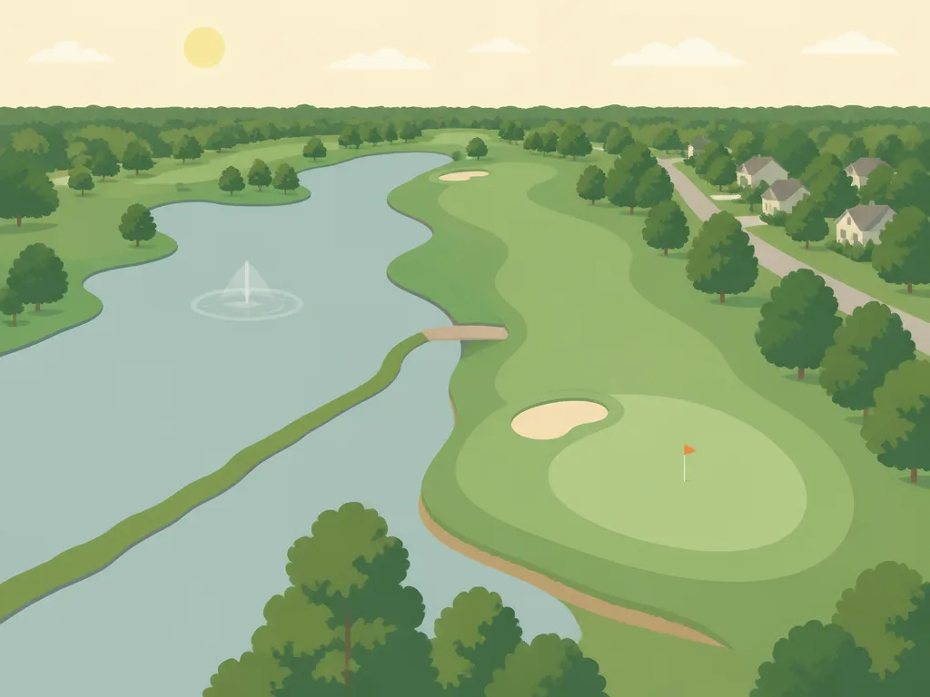 Illustration of Pinewood Golf Club