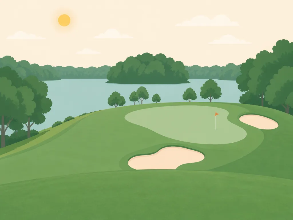 Illustration of The Lake Club
