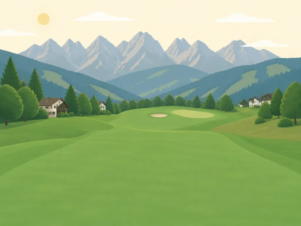 Illustration of Golfclub Kitzbühel-Schwarzsee