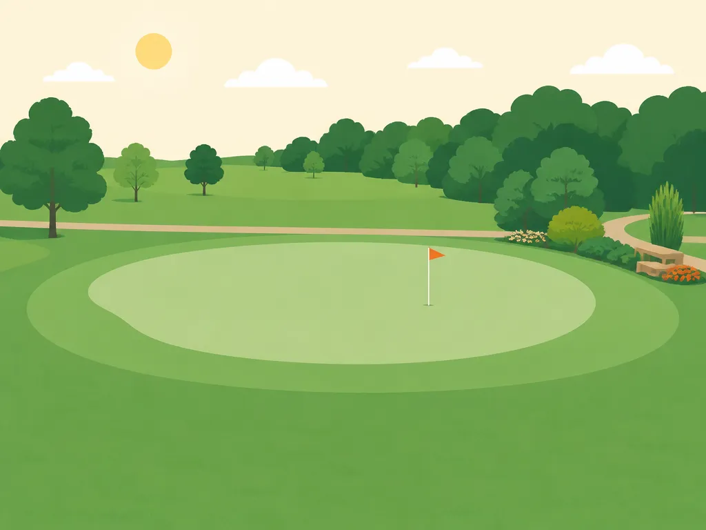Illustration of Arnold's Golf Course