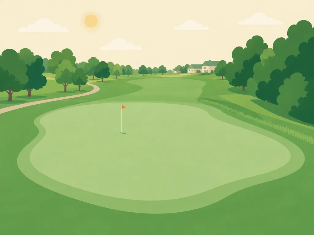 Illustration of Foxbridge Golf Club (South-North)