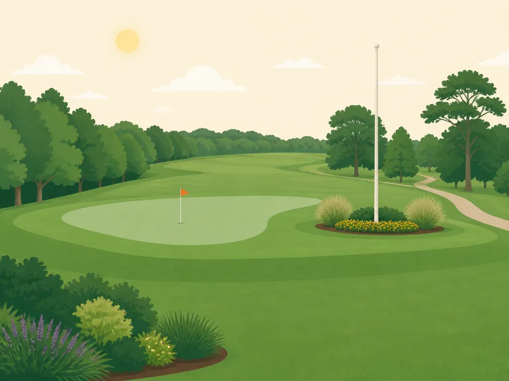 Illustration of Red Hook Golf Club