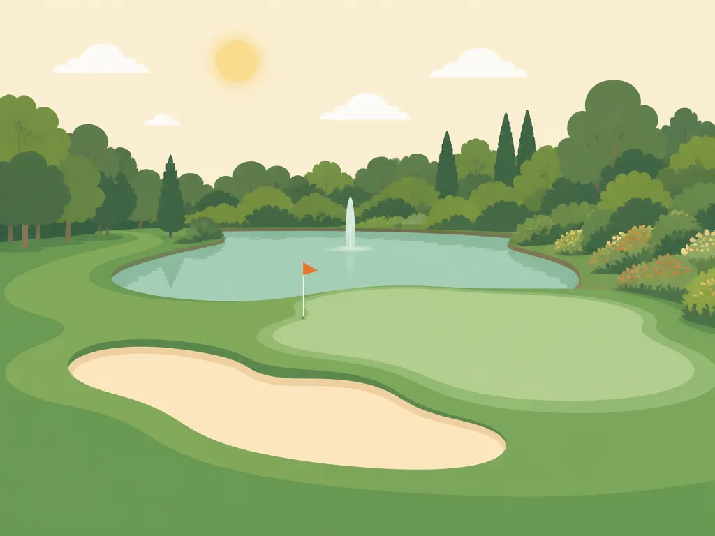Illustration of Costa Mesa Country Club (Los Lagos)