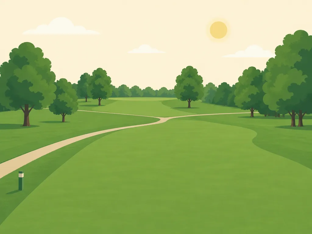Illustration of Hickory Grove Golf Course