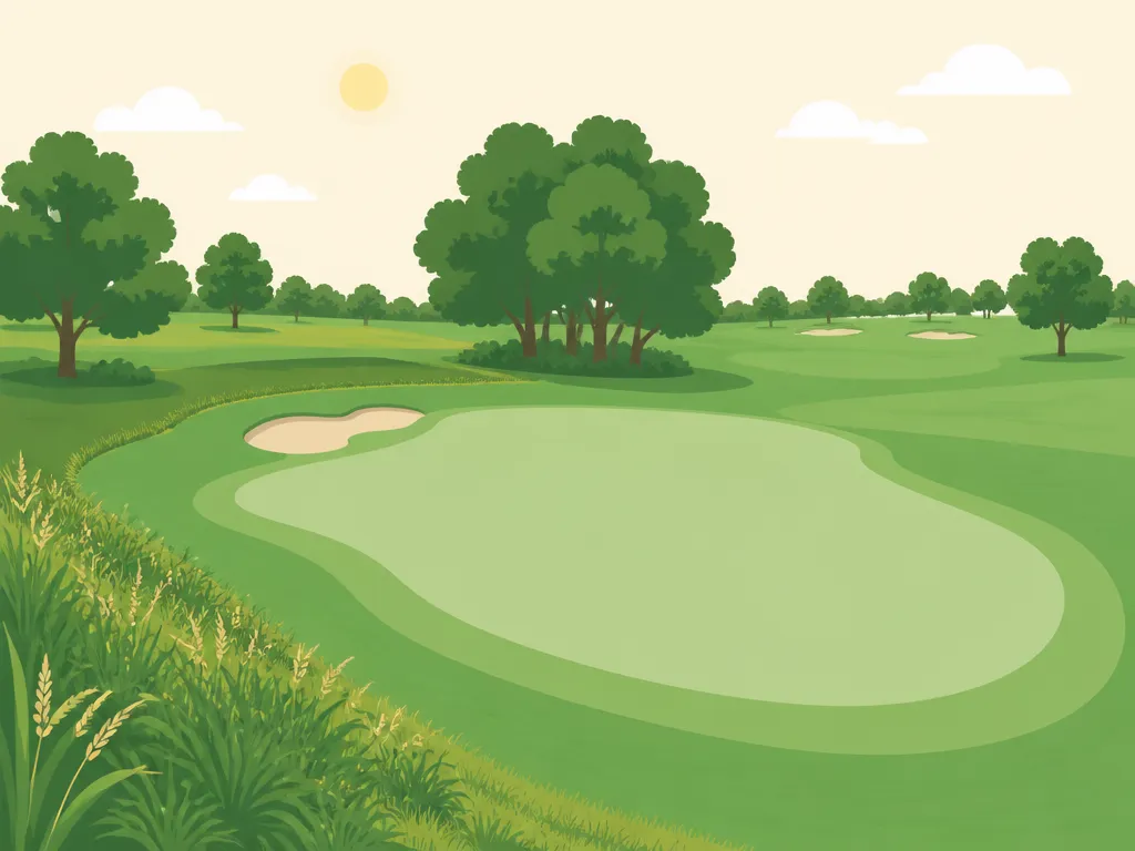 Illustration of Lyons Public Golf Course