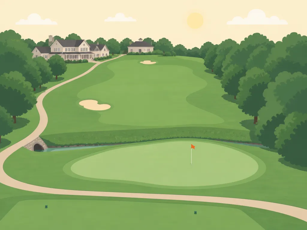 Illustration of The Orchards Golf Club