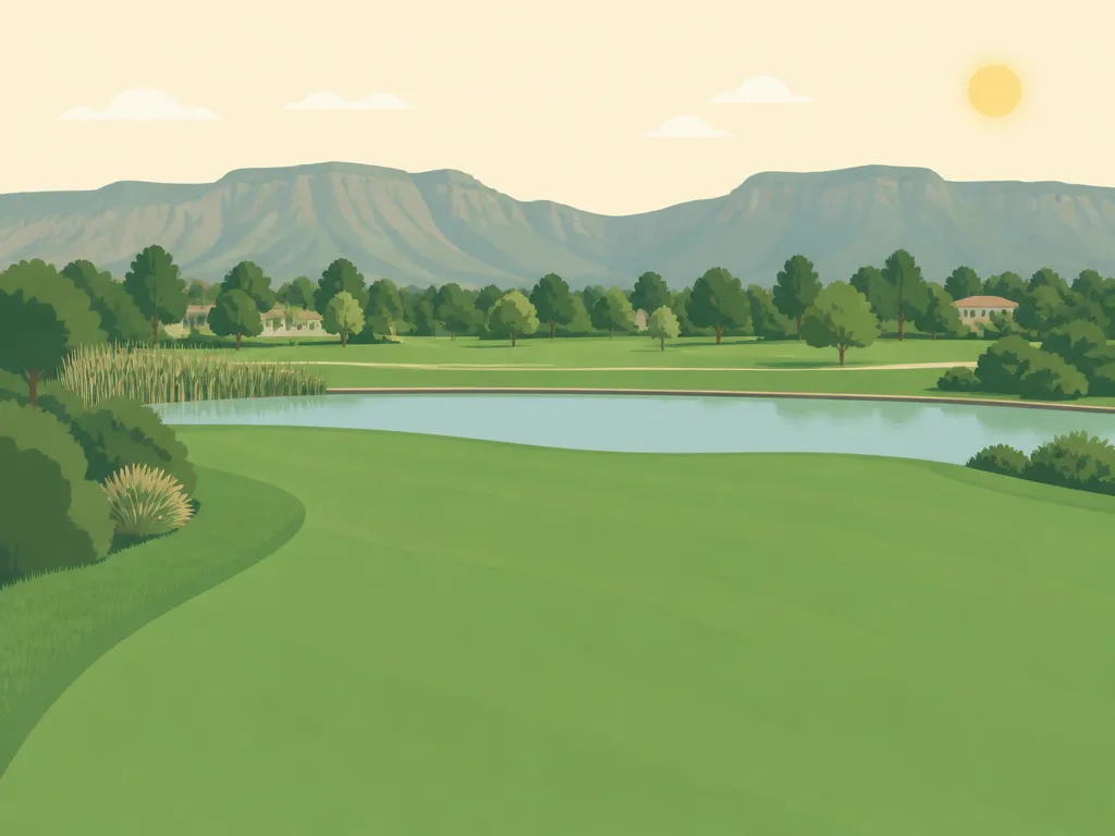 Illustration of Oak Valley Golf Club