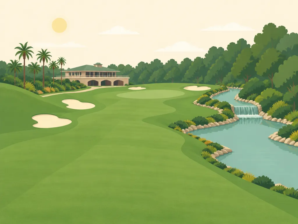 Illustration of Aviara Golf Club