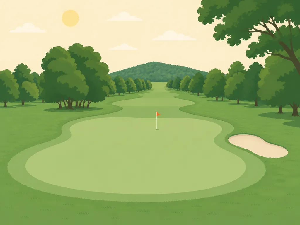 Illustration of Lake City Golf