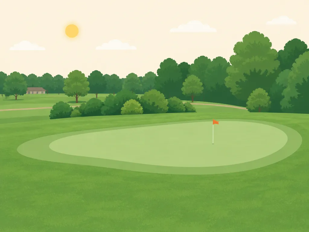 Illustration of Forest Hill Golf Course