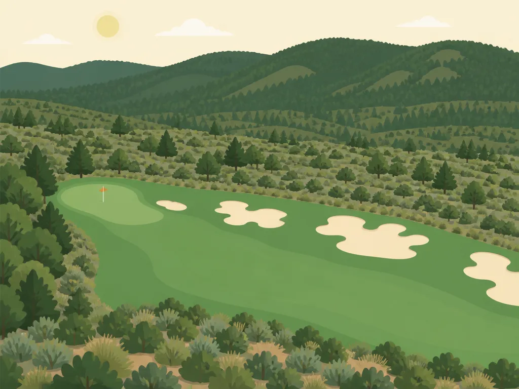 Illustration of Eagle Ranch Golf Club