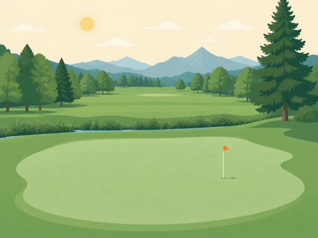 Illustration of Chiemsee Golf Club Prien