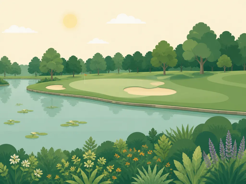 Illustration of The Suburban Club of Baltimore County