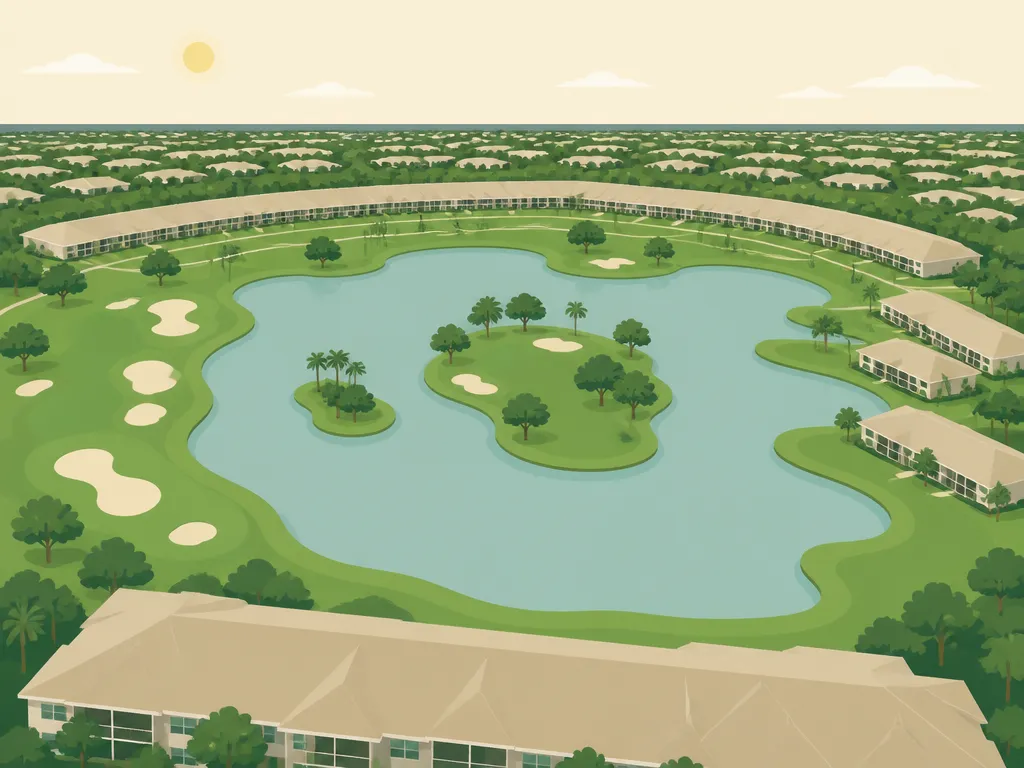 Illustration of Golfview Golf & Racquet Club