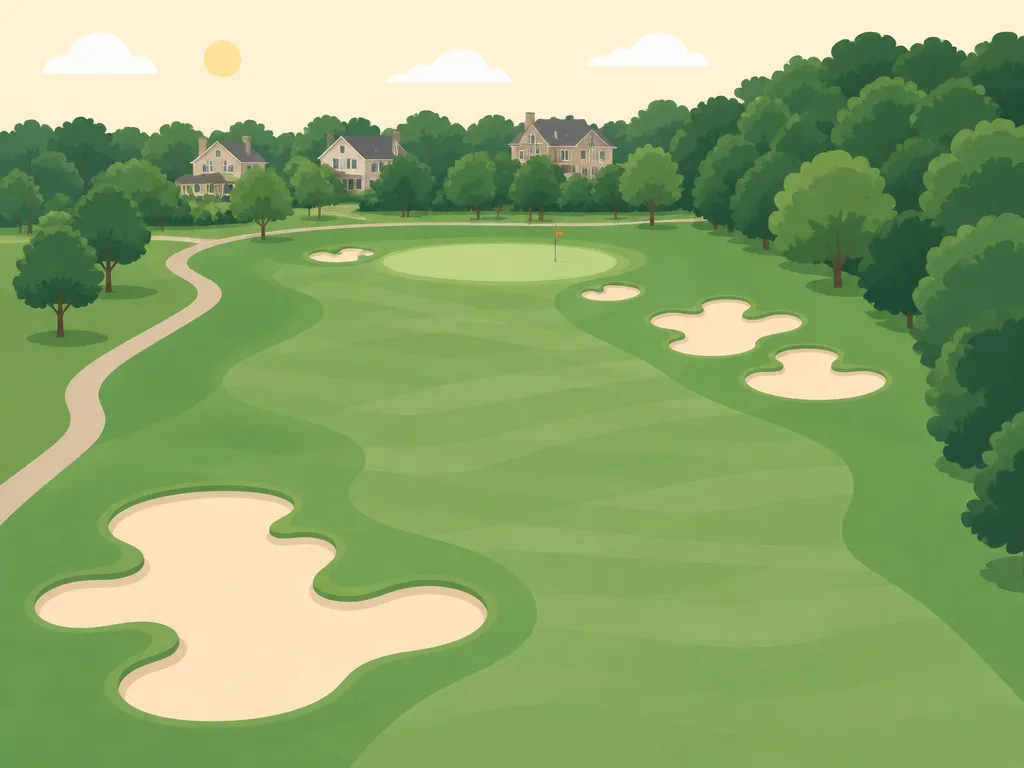 Illustration of Laurel Springs Golf Club