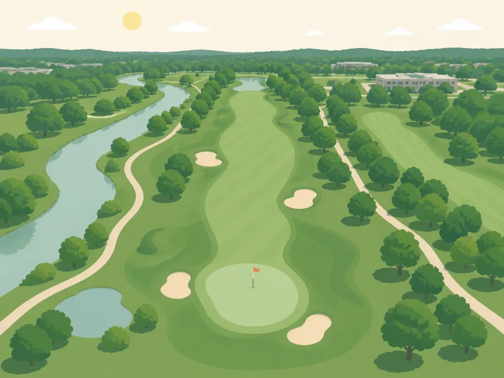 Illustration of Ruffled Feathers Golf Club