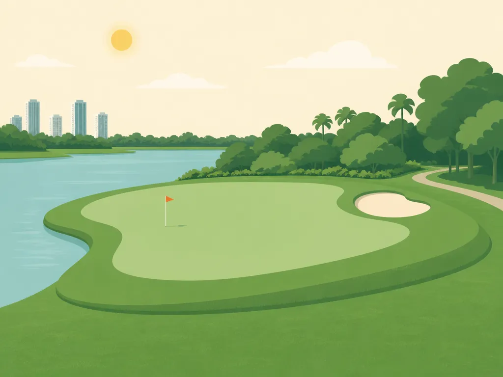 Illustration of Audubon Country Club