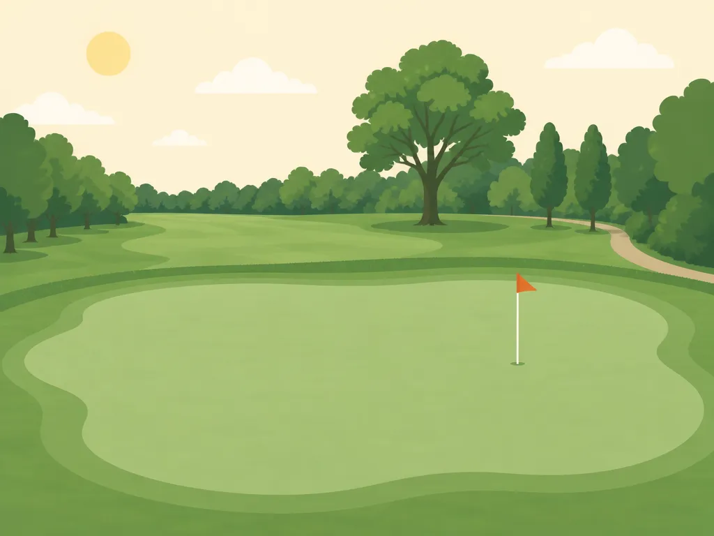 Illustration of Pine Hills Golf Club