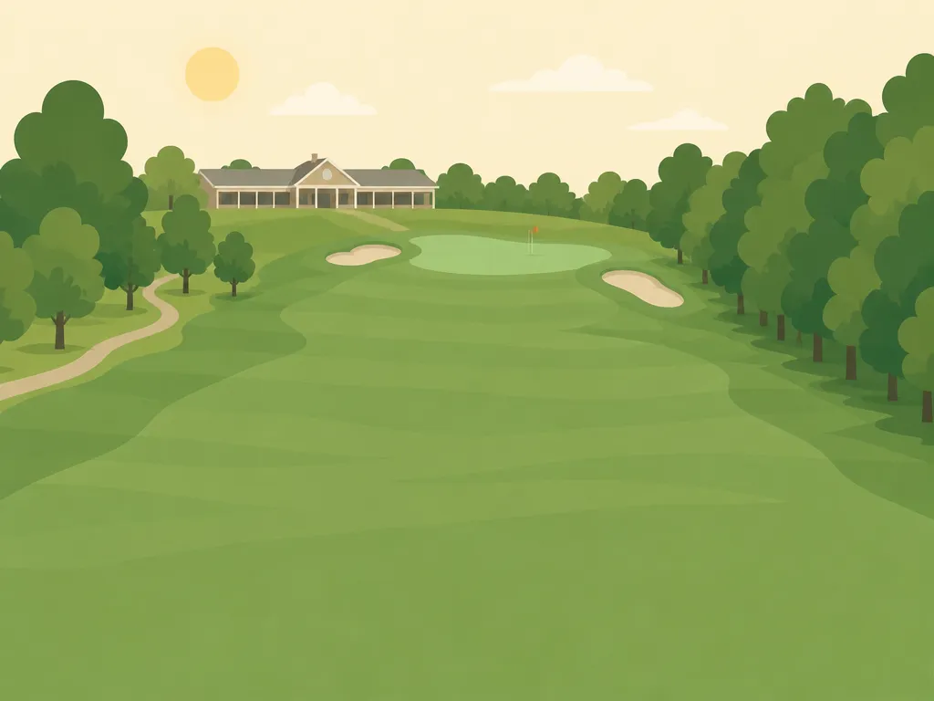 Illustration of The Country Club of Arkansas