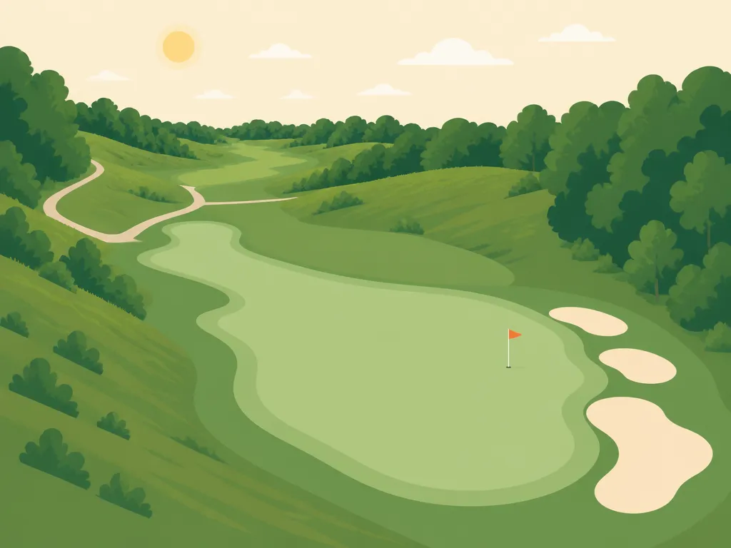 Illustration of True North Golf Club