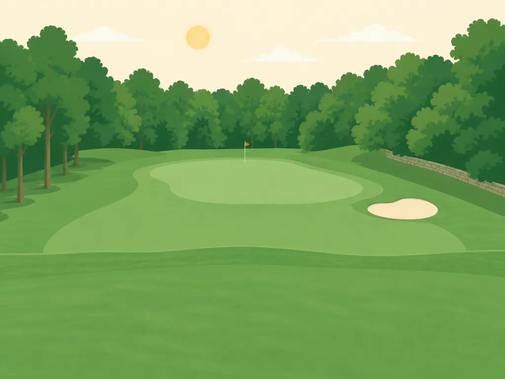 Illustration of Quail Hollow Golf & Country Club