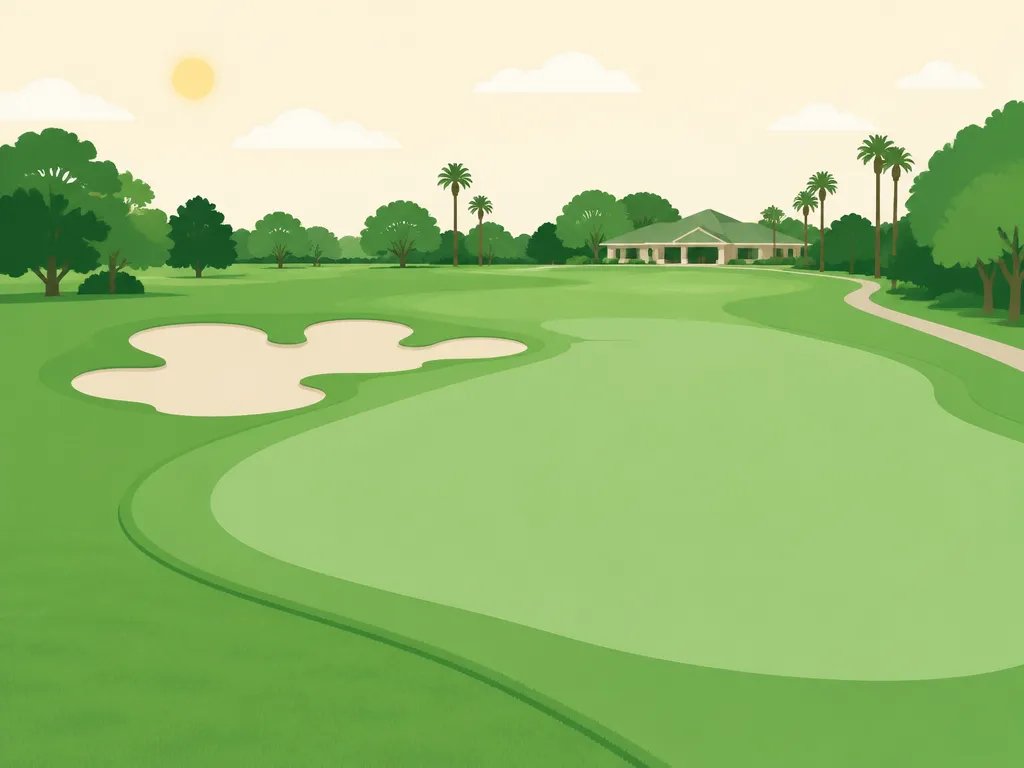 Illustration of Wellington National Golf Club