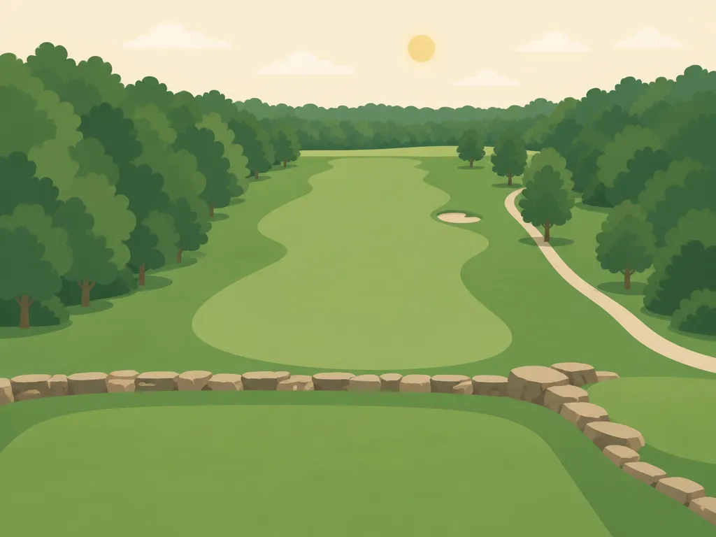Illustration of Pine Hills Golf Club