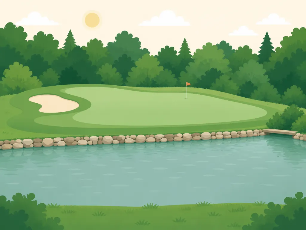 Illustration of Red Arrow Golf Course
