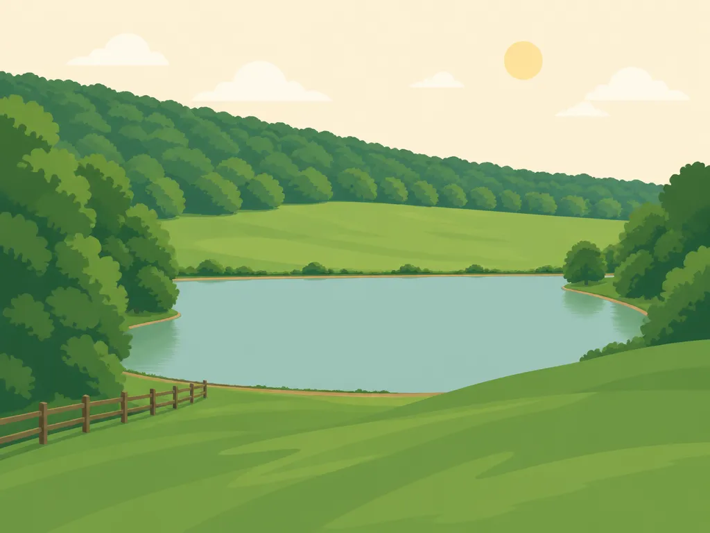 Illustration of Steele Creek Golf Course
