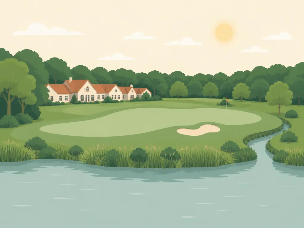 Illustration of Golfclub Segeberg Gut Wensin
