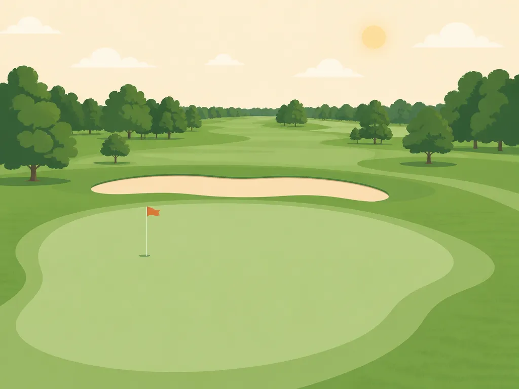 Illustration of Lausitzer Golfclub (A-B)