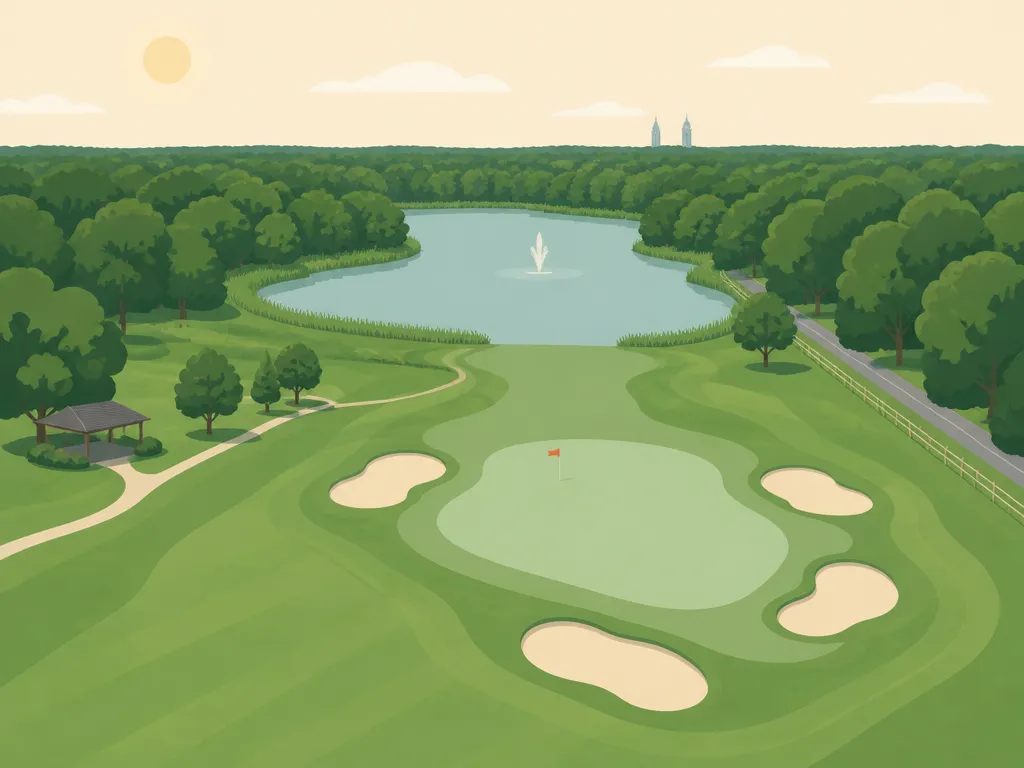 Illustration of Cohasset Golf Club