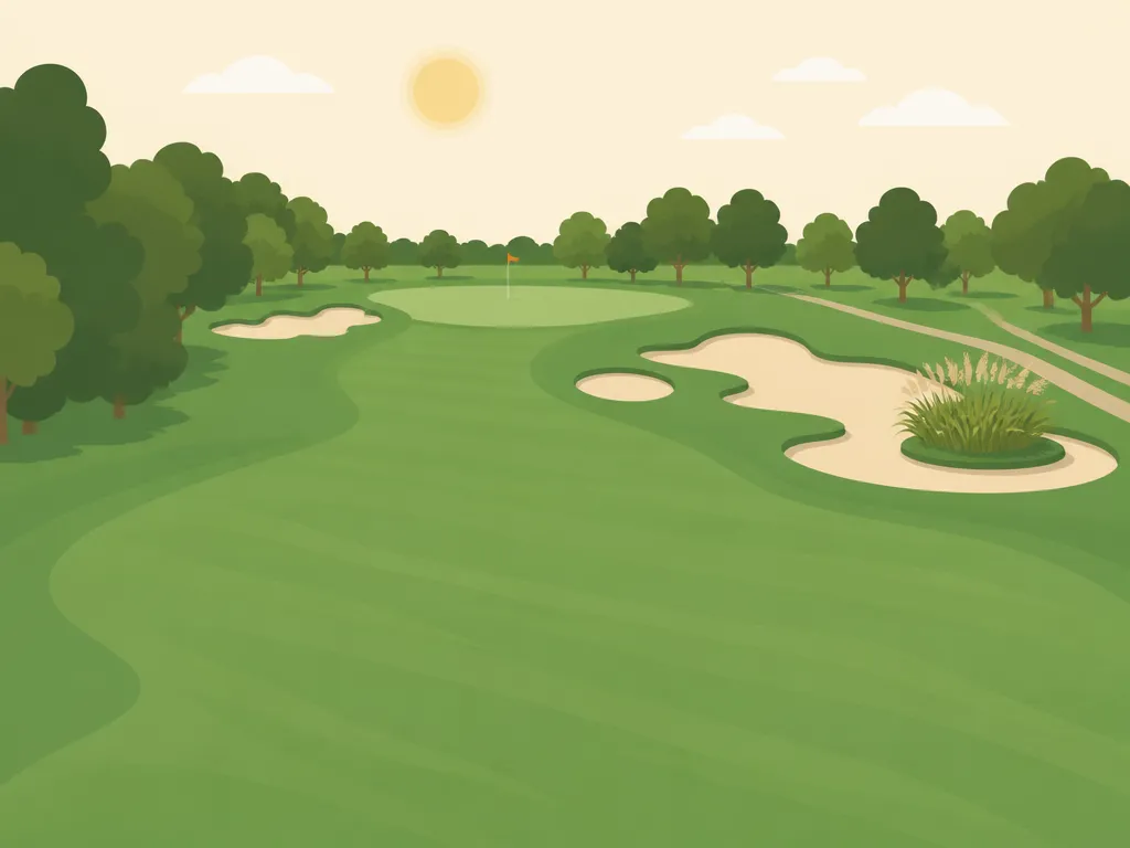 Illustration of Gaillardia Country Club
