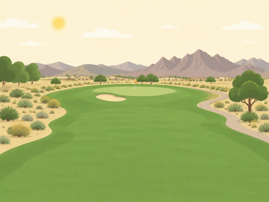 Illustration of Desert Winds Golf Course