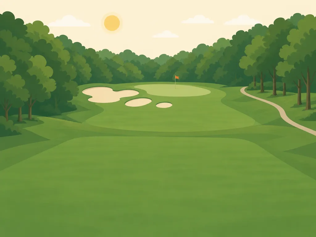 Illustration of The Golf Club at Lansdowne (Norman)