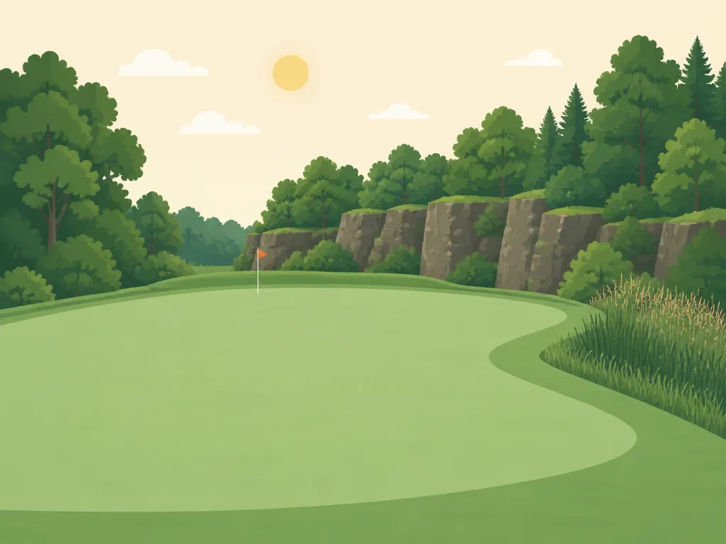 Illustration of Hibbing Golf Course