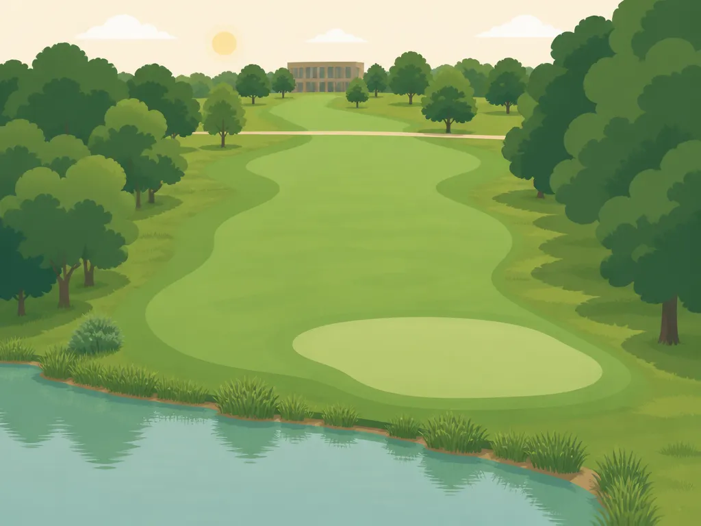 Illustration of Jacoby Golf Course