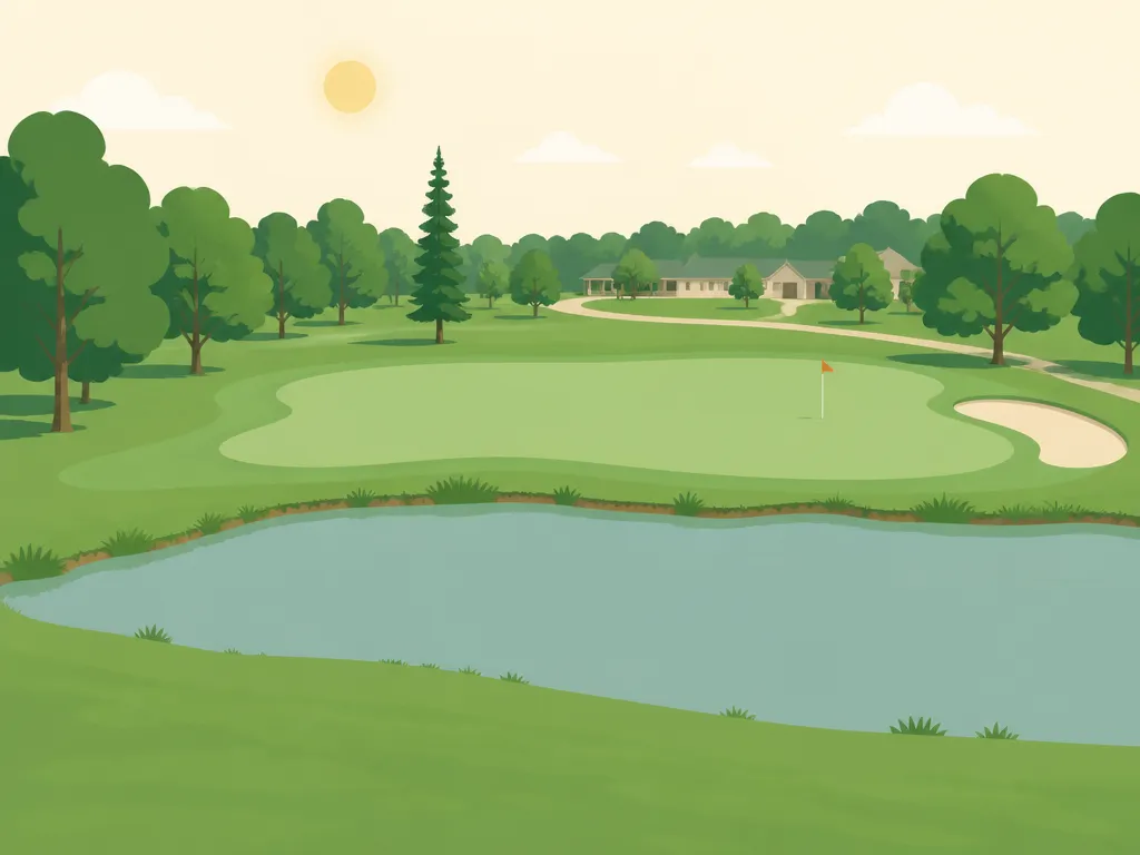 Illustration of Little Apple Golf Course