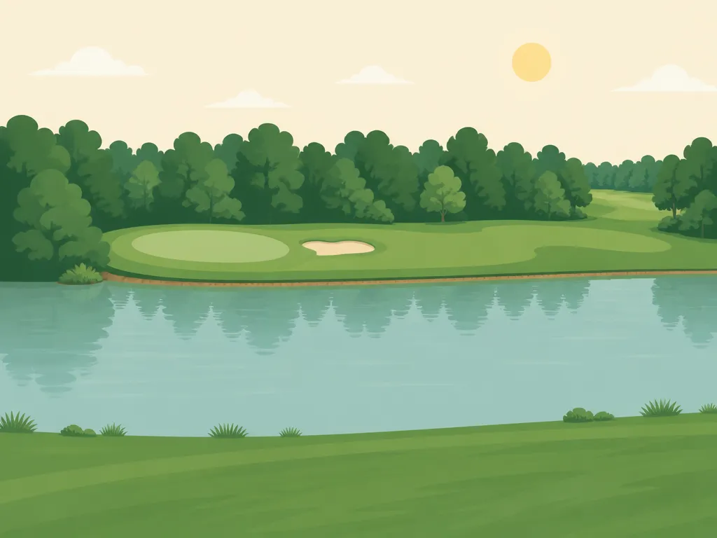 Illustration of Eagle Pines Golf Club