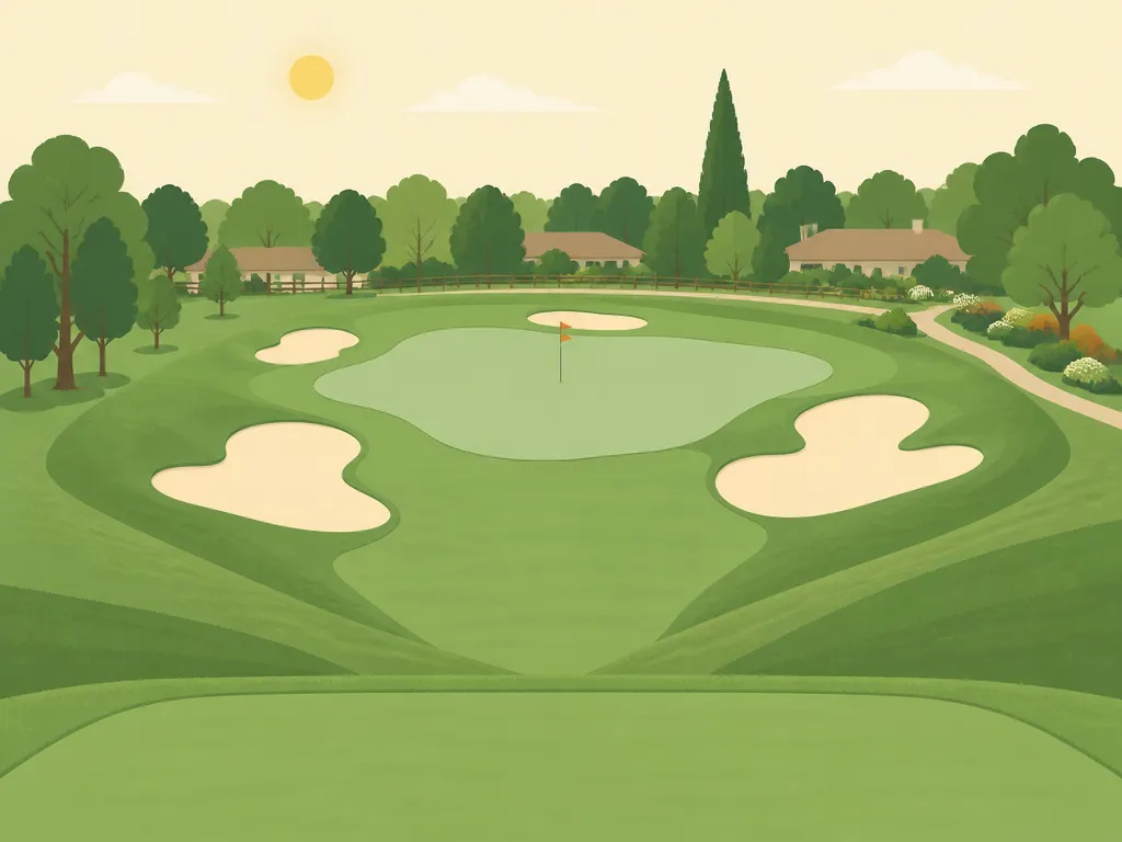 Illustration of Rancho Murieta Country Club (South)