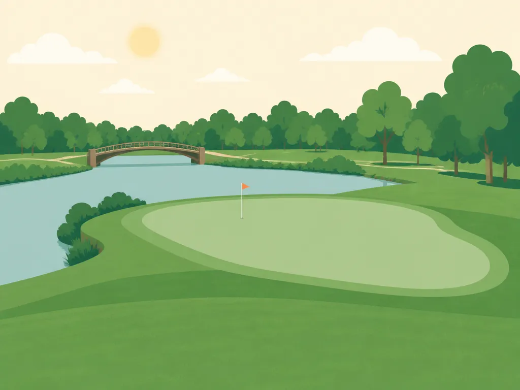 Illustration of Blacklick Woods Golf Course (Learning)