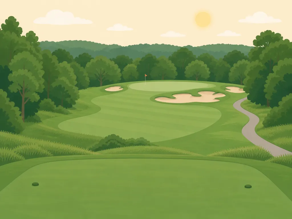 Illustration of 27 Pines Golf Course