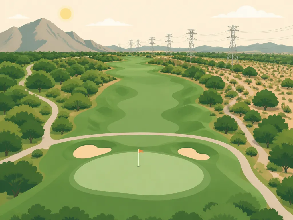 Illustration of McDowell Mountain Golf Club