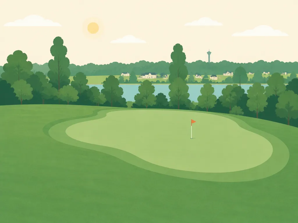 Illustration of Hickory Ridge GC