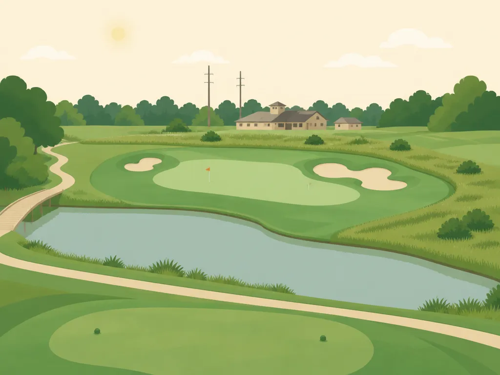Illustration of New Albany Links Golf Club