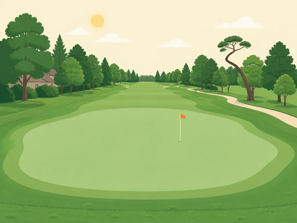 Illustration of Azusa Greens Country Club