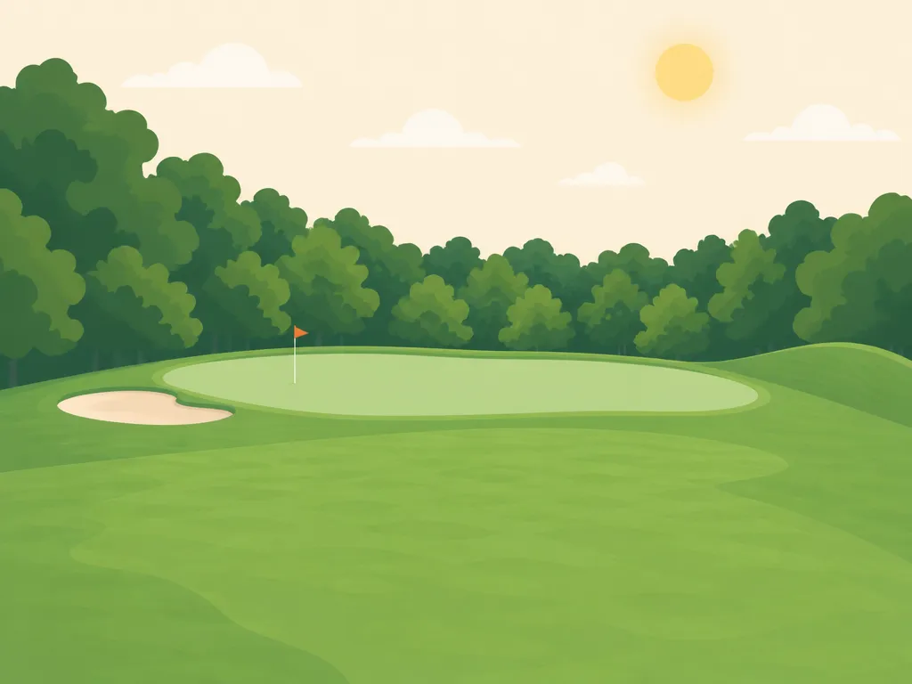 Illustration of Castle Hills Golf Course