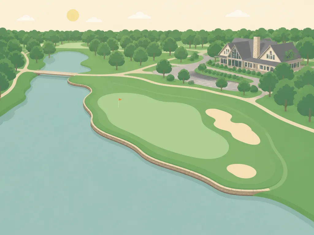 Illustration of Emerald Falls G&CC